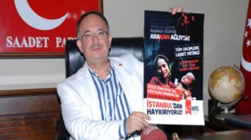 SP, 5 Ağustos&rsquo;ta İstanbul'da Arakan I&ccedil;in Miting D&uuml;zenleyecek