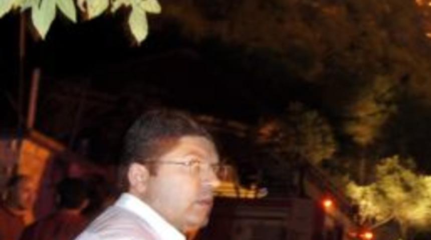 Ak Parti Bartın Milletveki Yangın S&ouml;nd&uuml;rme &Ccedil;alışmalarını Takip Etti