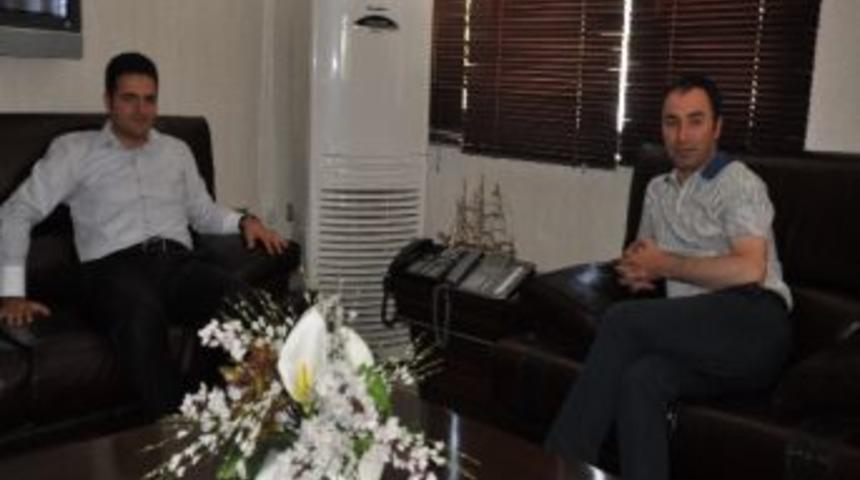 Tpao M&uuml;d&uuml;r&uuml; Akın Batman Belediyesi&rsquo;ni Ziyaret Etti