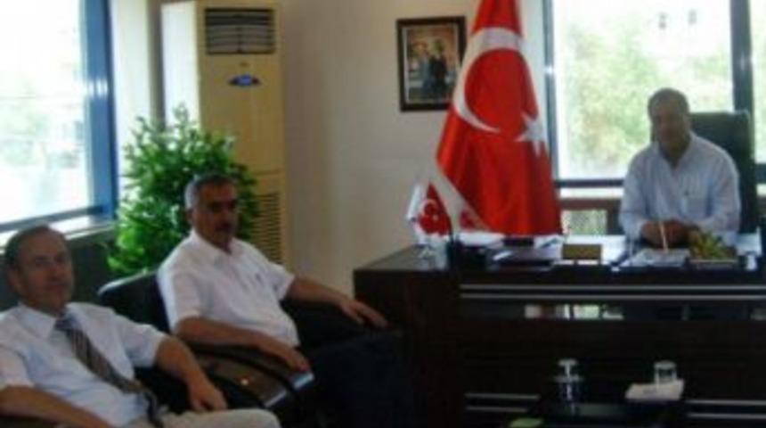 Aydın Sgk İl M&uuml;d&uuml;r&uuml; Kaşif Kılı&ccedil; S&ouml;ke Ziraat Odasını Ziyaret Etti
