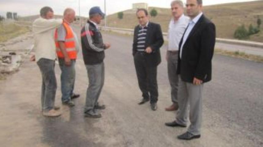 Ak Parti Milletvekili &Ouml;zbek, Erzurum - Trabzon Karayolu&rsquo;nda İncelemelerde Bulundu