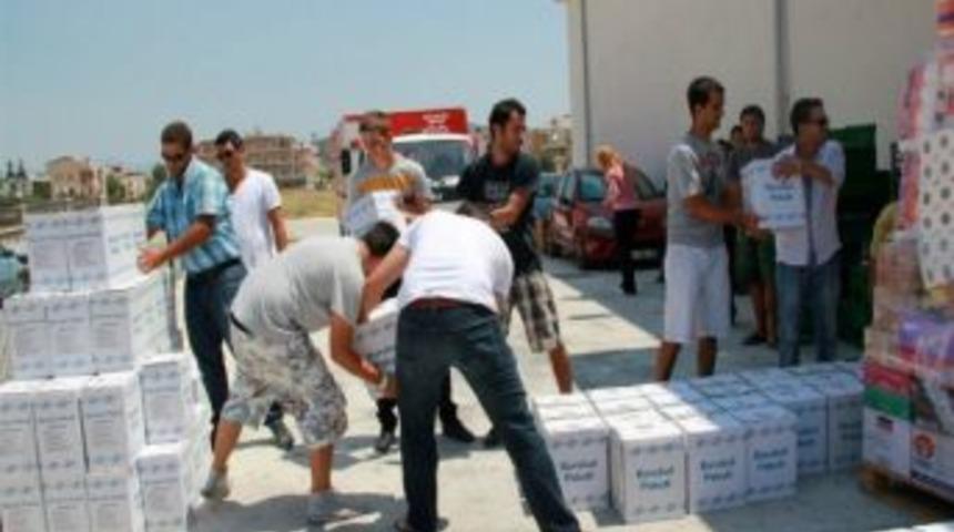 Didim Rotaract Kul&uuml;b&uuml;nden 145 Aileye Gıda Yardımı