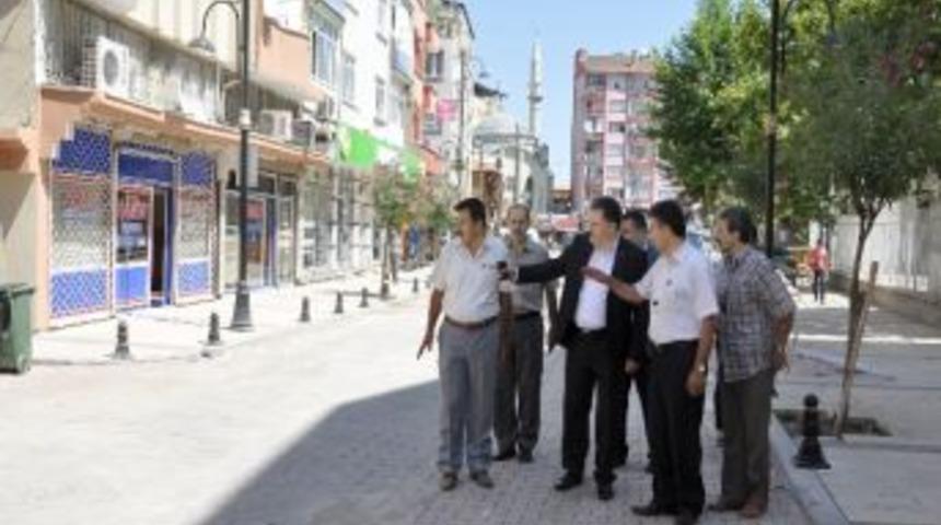 Sinema Caddesi'ndeki D&uuml;zenleme &Ccedil;alışmaları Tamamlandı