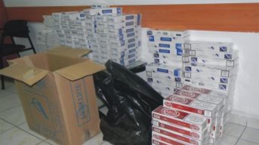 Yozgat&rsquo;ta 2 Bin 160 Paket Ka&ccedil;ak Sigara Ele Ge&ccedil;irildi