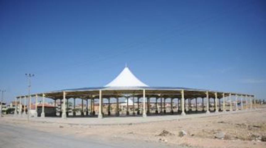 Karaman&rsquo;da Kapalı Pazar Hizmete A&ccedil;ılıyor