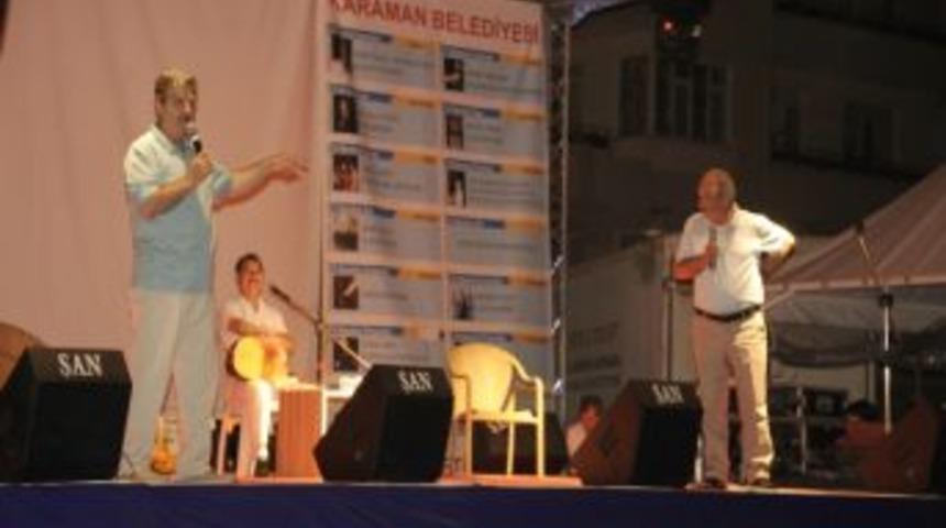 Karaman&rsquo;da Aşıkların Atışması İlgiyle İzlendi