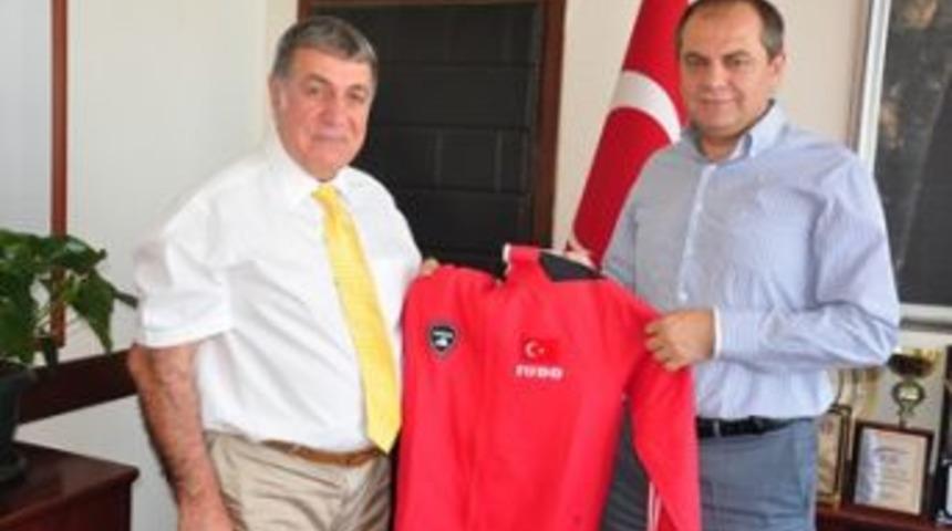 Judocular başkanı ziyaret etti