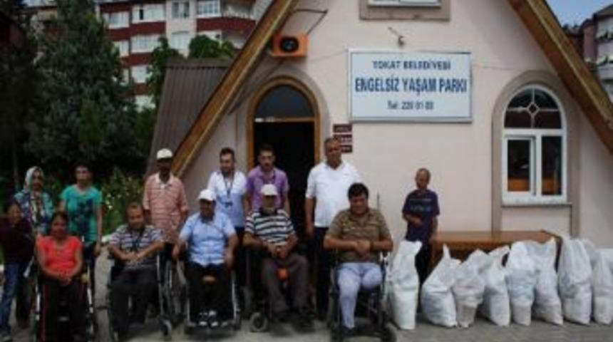 Tokat&rsquo;ta Engelli Ailelere Ramazan Yardımı