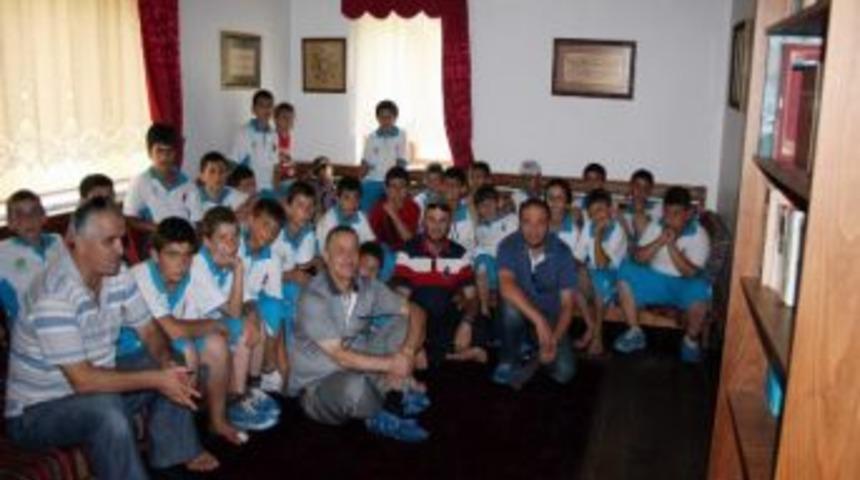 Rizeli &Ouml;ğrenciler Mevlevi Evi'ni Gezdi