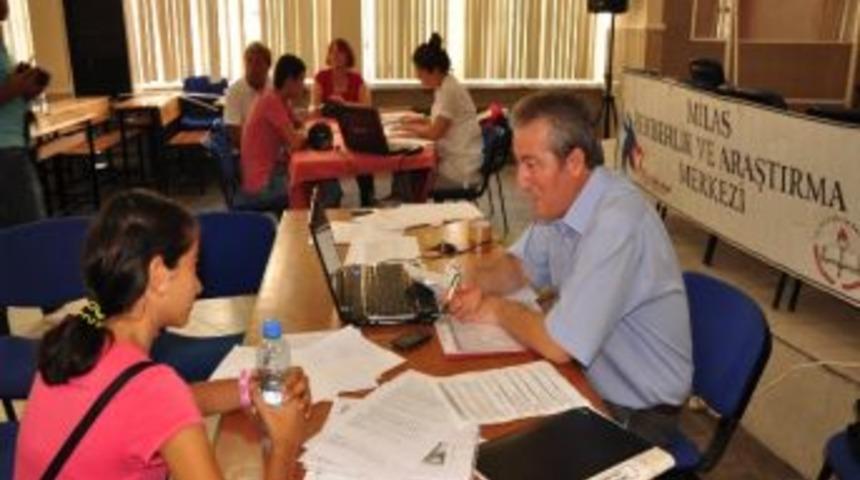 Milas'ta Sbs &Ouml;ğrencilerine Tercih Desteği