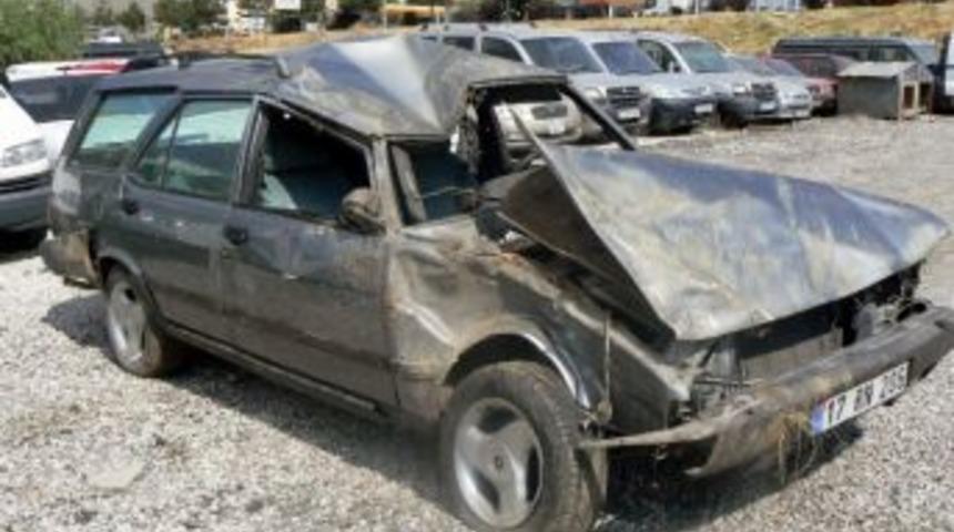 Otomobil Takla Attı: 1 Yaralı