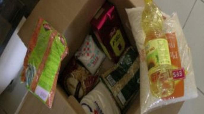 Ak&ccedil;akoca'tso'dan Bin Aileye Kuru Gıda Yardımı