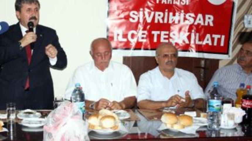 Destici: "ter&ouml;rden Kurtulursak En Zengin &Uuml;lke Oluruz"