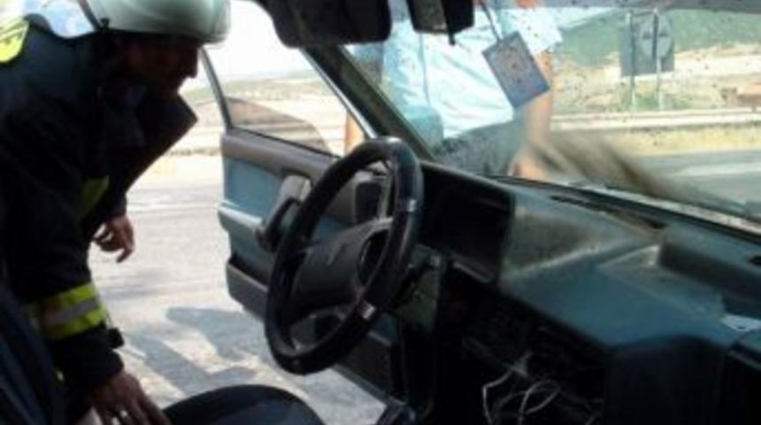 Bilecik'te Ara&ccedil; Yangını