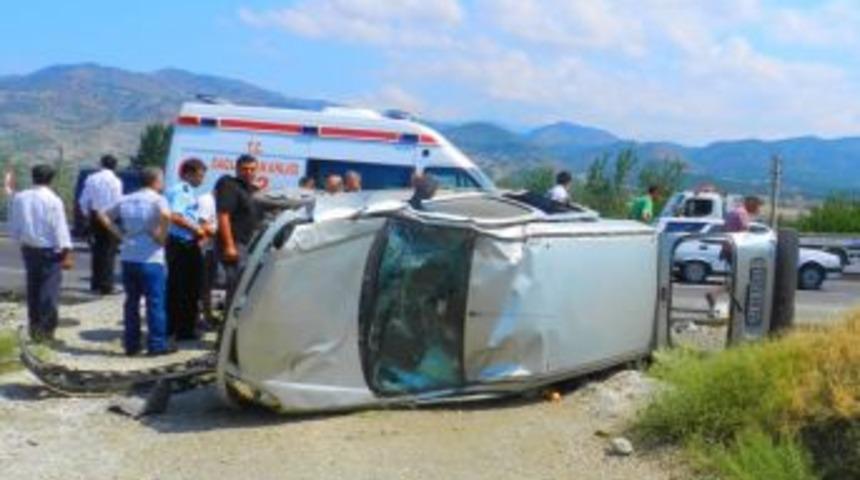 Osmancık'ta trafik kazası: 4 yaralı