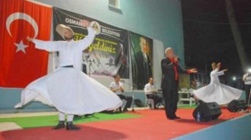 Osmancık'ta konser ve semazan g&ouml;sterisi