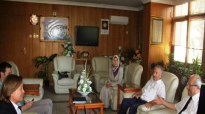 Milletvekili G&uuml;rkan'dan M&uuml;ft&uuml; G&ouml;kce'ye Ziyaret