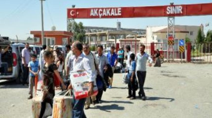 Savaştan Ka&ccedil;an Suriyeliler Akrabalarının Yanına Geliyor