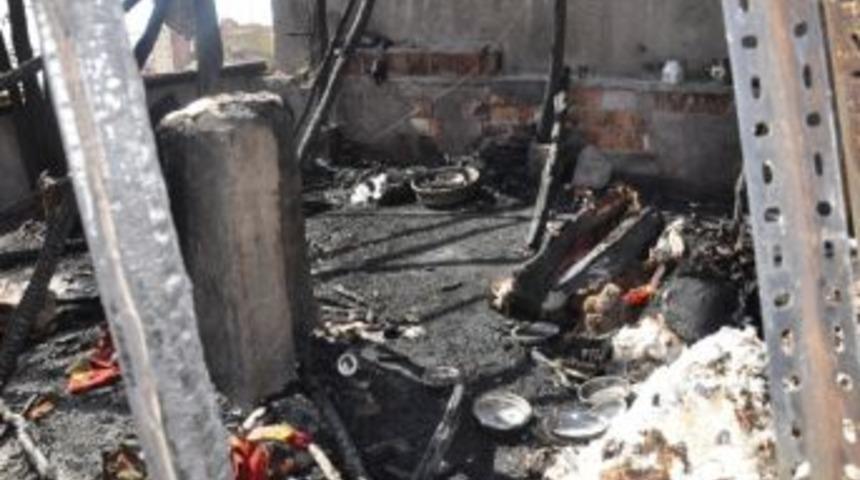 Damda Kurulan Tandırda Yangın &Ccedil;ıktı