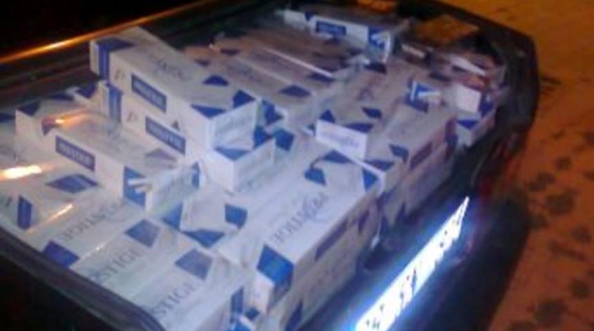 Pasinler&rsquo;de Ka&ccedil;ak Sigara Operasyonu