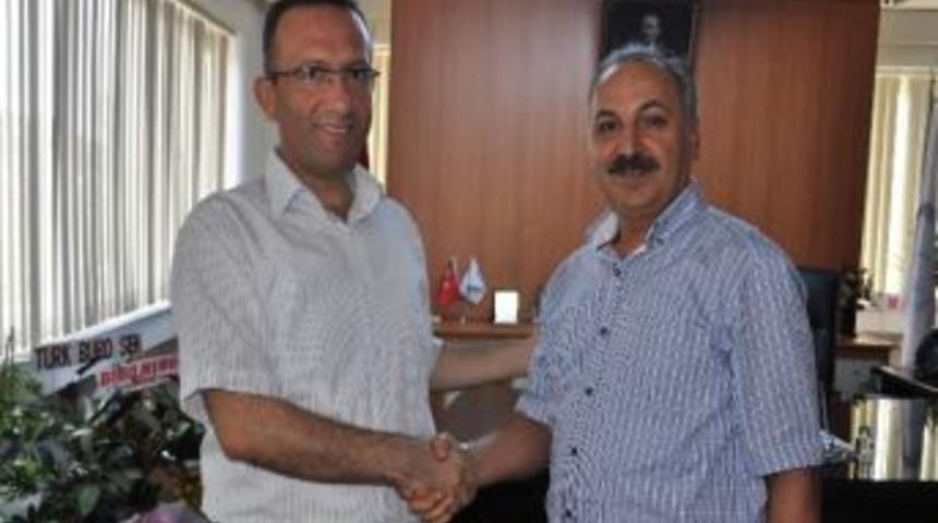 Din&ccedil;er&rsquo;den Sgk M&uuml;d&uuml;r&uuml; G&uuml;lpak&rsquo;a "hayırlı Olsun" Ziyareti