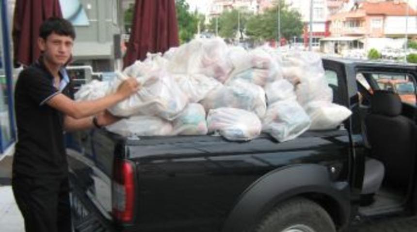 Gediz Tso Ve Tobb'dan 513 Aileye Gıda Yardımı