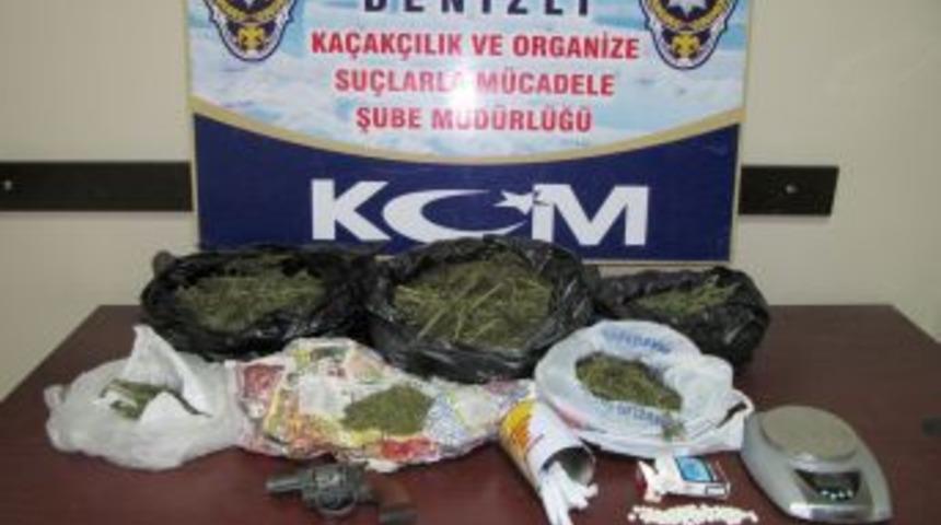 Denizli&rsquo;de Esrar Sattığı Iddiasıyla Iki Kişi Tutuklandı