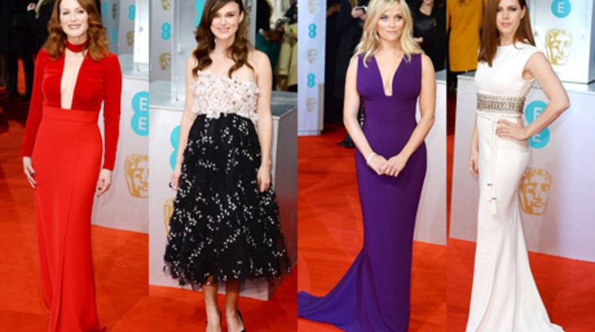 2015 BAFTA &Ouml;d&uuml;l T&ouml;reni'nin en şıkları