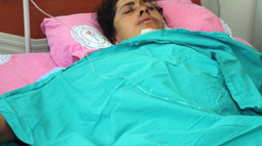 Kocası &ccedil;enesini kırdı