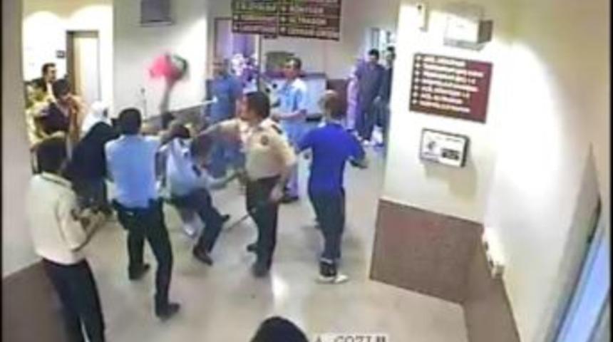 Hastanede Polise Dayak Atanlar Serbest Kaldı