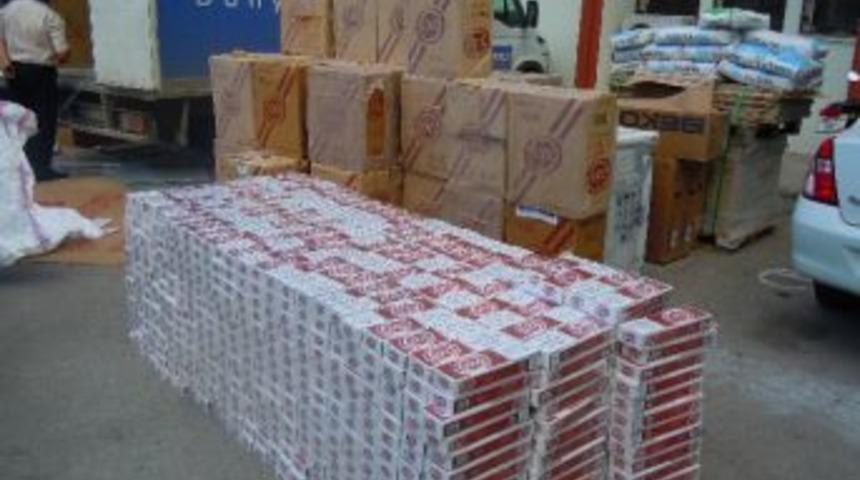 Mersin'de Ka&ccedil;ak Sigara Operasyonu