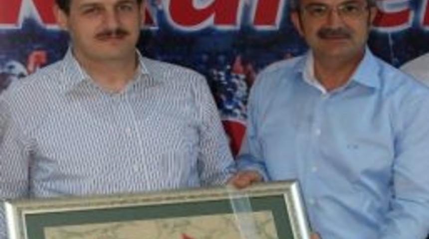 K&ouml;şker'den Civelek'e Hayırlı Olsun Ziyareti