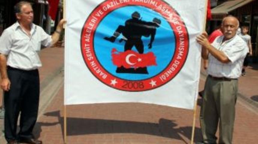 Bartın Şehit Aileleri Derneği Ter&ouml;r&uuml; Lanetledi