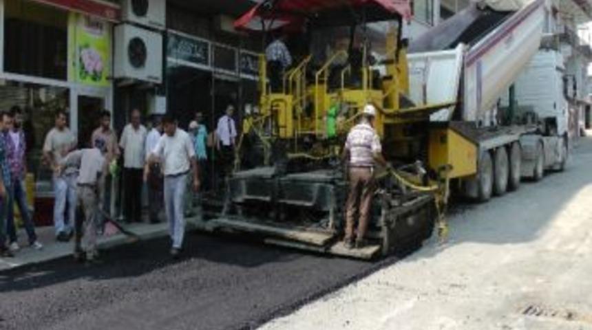 Akçakoca'da Sıcak Asfalt Çalışmaları Başladı