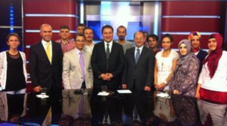 Başbakan Yardımcısı Ali Babacan Kardelen Televizyonu G&uuml;ndem &Ouml;zel Proğramına Konuk Oldu