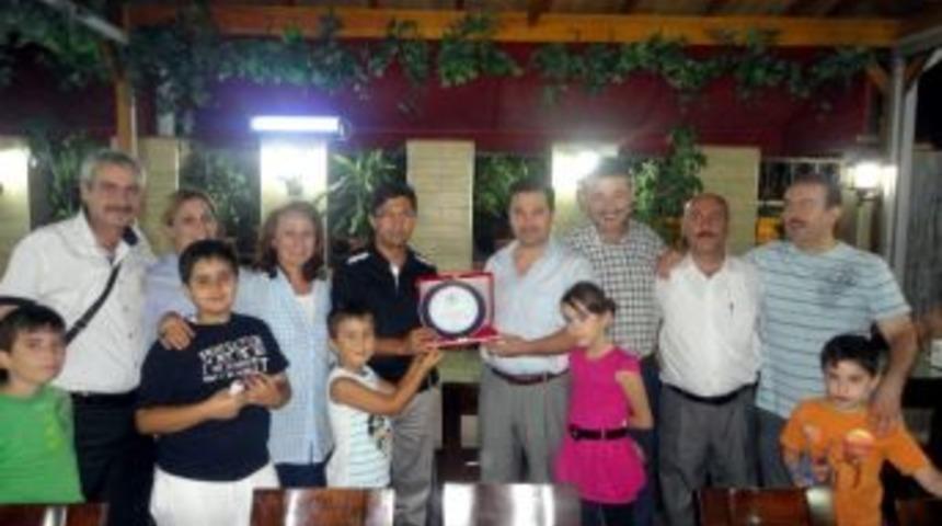 Muğla Milli Eğitim M&uuml;d&uuml;rl&uuml;ğ&uuml;ne Atanan &Ouml;nder U&ccedil;ak'a Veda Yemeği Verildi