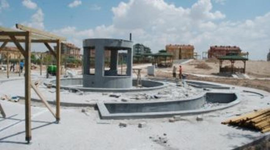 Aşkar H&ouml;y&uuml;ğ&uuml; Park Ve Sosyal Donatı Alanı Tamamlanıyor