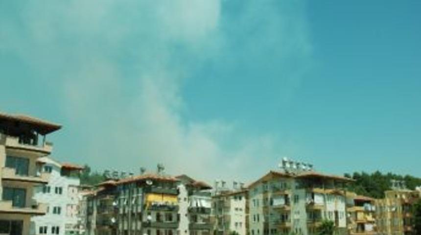 Manavgat'ta Orman Yangını Korkuttu