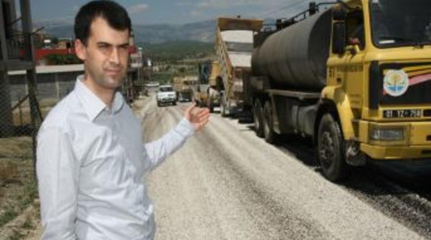 Kaymakam&rsquo;dan Aldırmaz&rsquo;a &Ccedil;evre Yolu Teşekk&uuml;r&uuml;