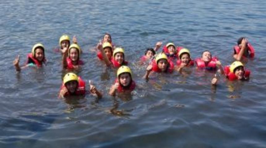 Kartepe Su Park&rsquo;ta &Ccedil;ocuklara Eğitim Veriliyor