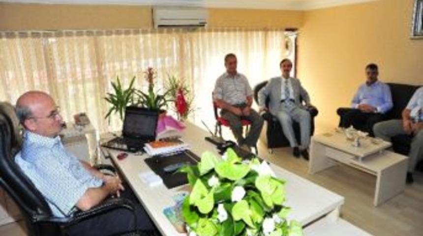 Başkan Keskin Yeni İl&ccedil;e Başkanlarını Ziyaret Etti