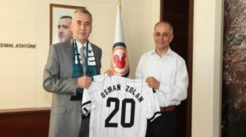 Denizlispor Y&ouml;netiminden Başkan Zolan&rsquo;a Ziyaret