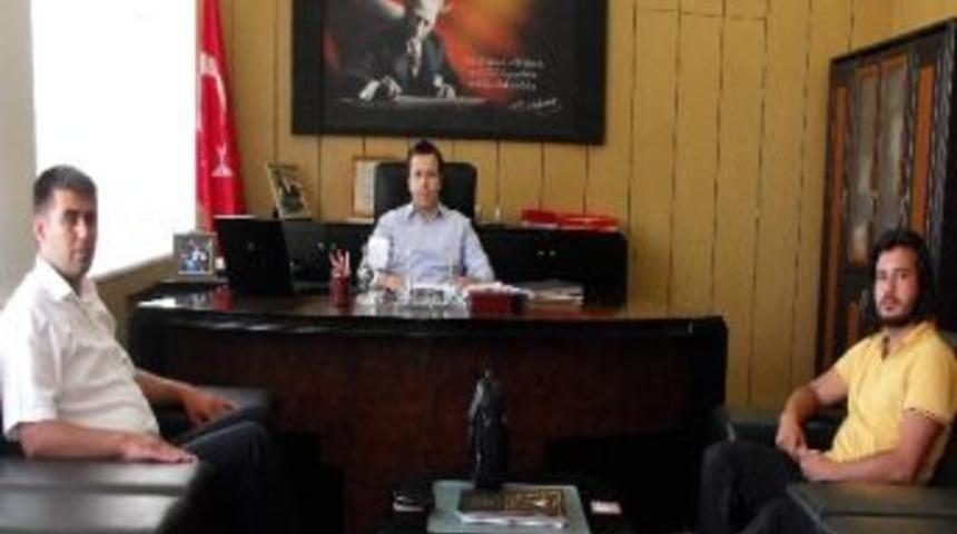 Yavuzeli Kaymakamı Arık'a Veda Ziyareti