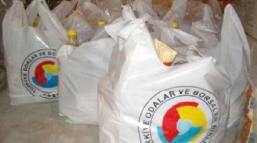 Htso&rsquo;dan Gıda Yardımı