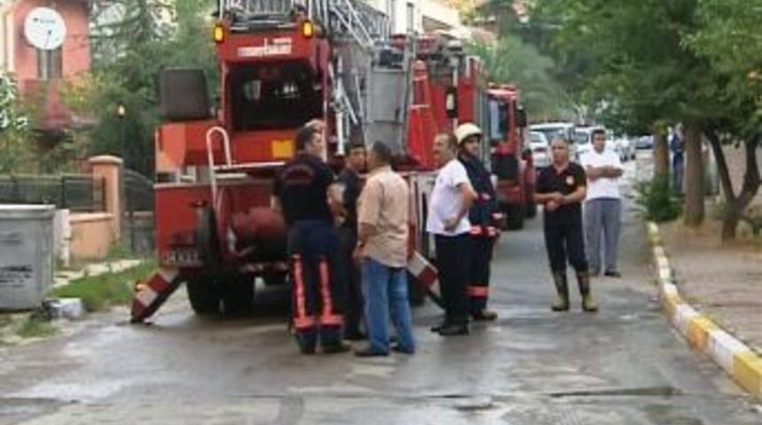 Maltepe'de Yangın Paniği