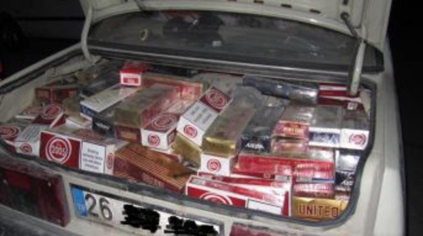 Eskişehir'de Ka&ccedil;ak Sigara Operasyonu