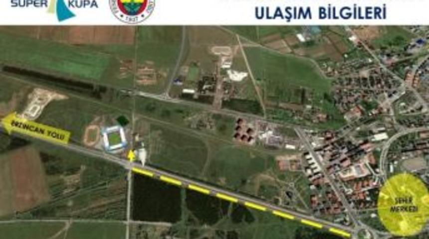 S&uuml;per Kupa'da Kapılar Saat 16.00'da A&ccedil;ılacak