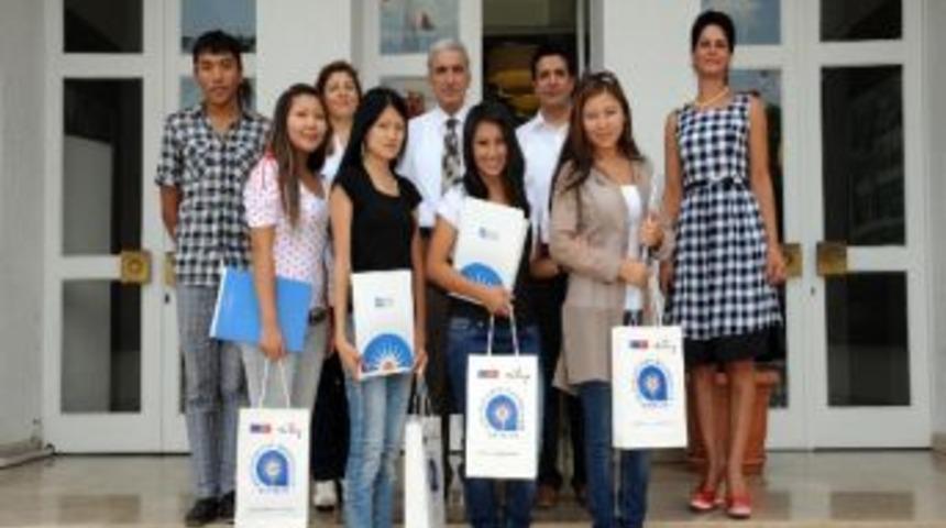 Kırgız &Ouml;ğrenciler Stajlarını Tamamladı