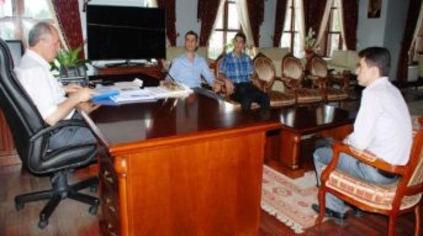 Bolu Valisi İbrahim &Ouml;z&ccedil;imen&rsquo;e Ziyaret