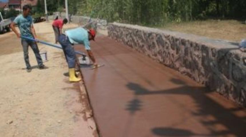 Ayazlı Mahallesinde Tretuar &Ccedil;alışmaları Başlatıldı